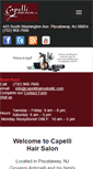 Mobile Screenshot of capellihairsalonllc.com